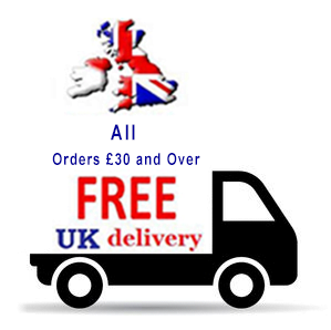 Free UK Mainland Delivery on all orders £30 and over