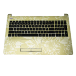 New HP Pavilion 250 | 255 G6 | 15-BS Gold Decorated Palmrest & Keyboard AP204000651